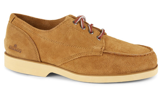 Fairhaven Suede Shoe Cuoio Red for Mens 
