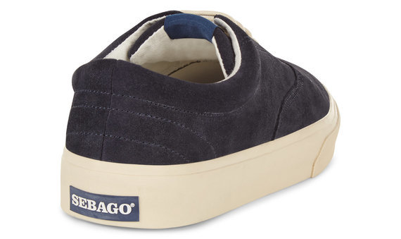 mens navy suede trainers