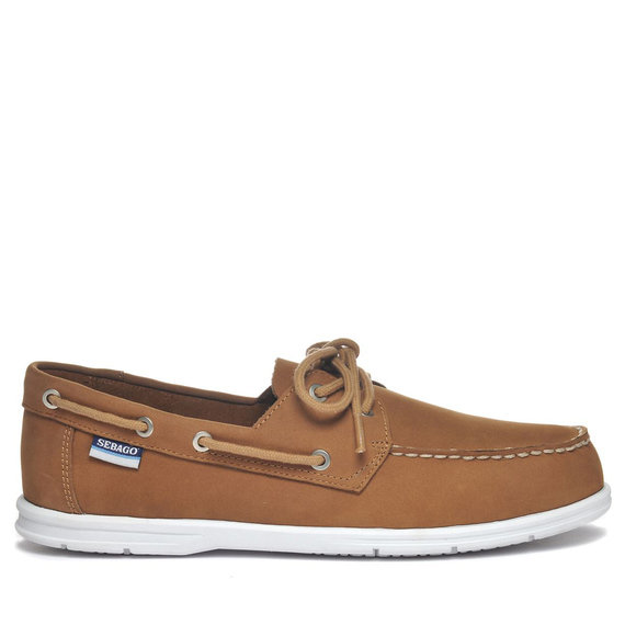 View the Oakfield Leather Boat Shoe online at Sebago