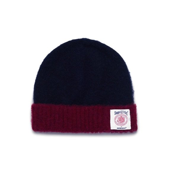 View the Shaggydog Two Tone Cuffed Beanie Hat online at Sebago