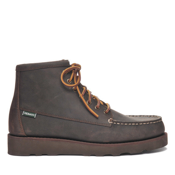 View the Tala Mid Crazy Horse Ankle Boots online at Sebago