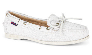 Womens Nina Scaly Waxed Bala Moccasin