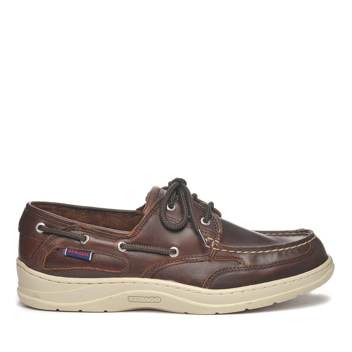 Mens Clovehitch Cromex Brown Mens Sebago Shoes